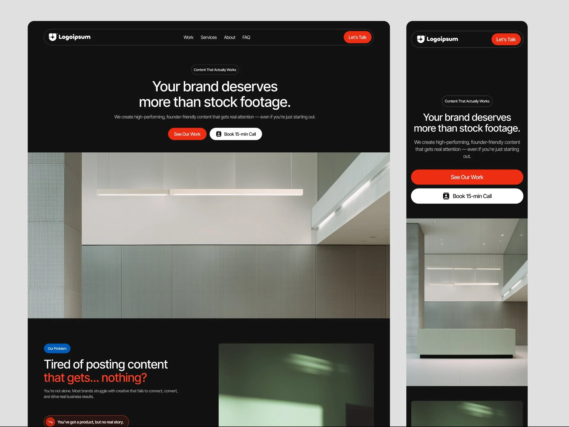 Creative Agency Website