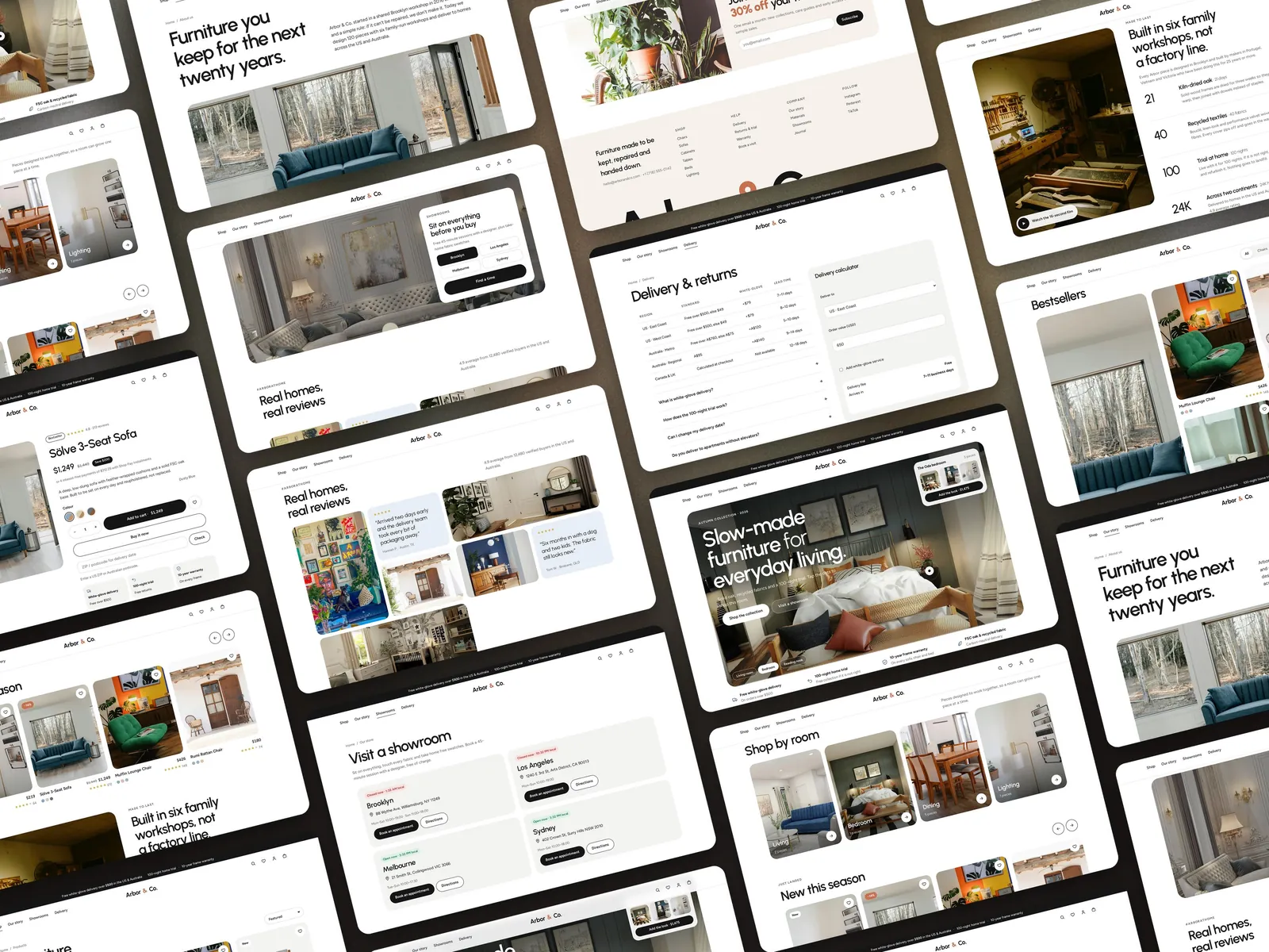 Arbor & Co. — All screens