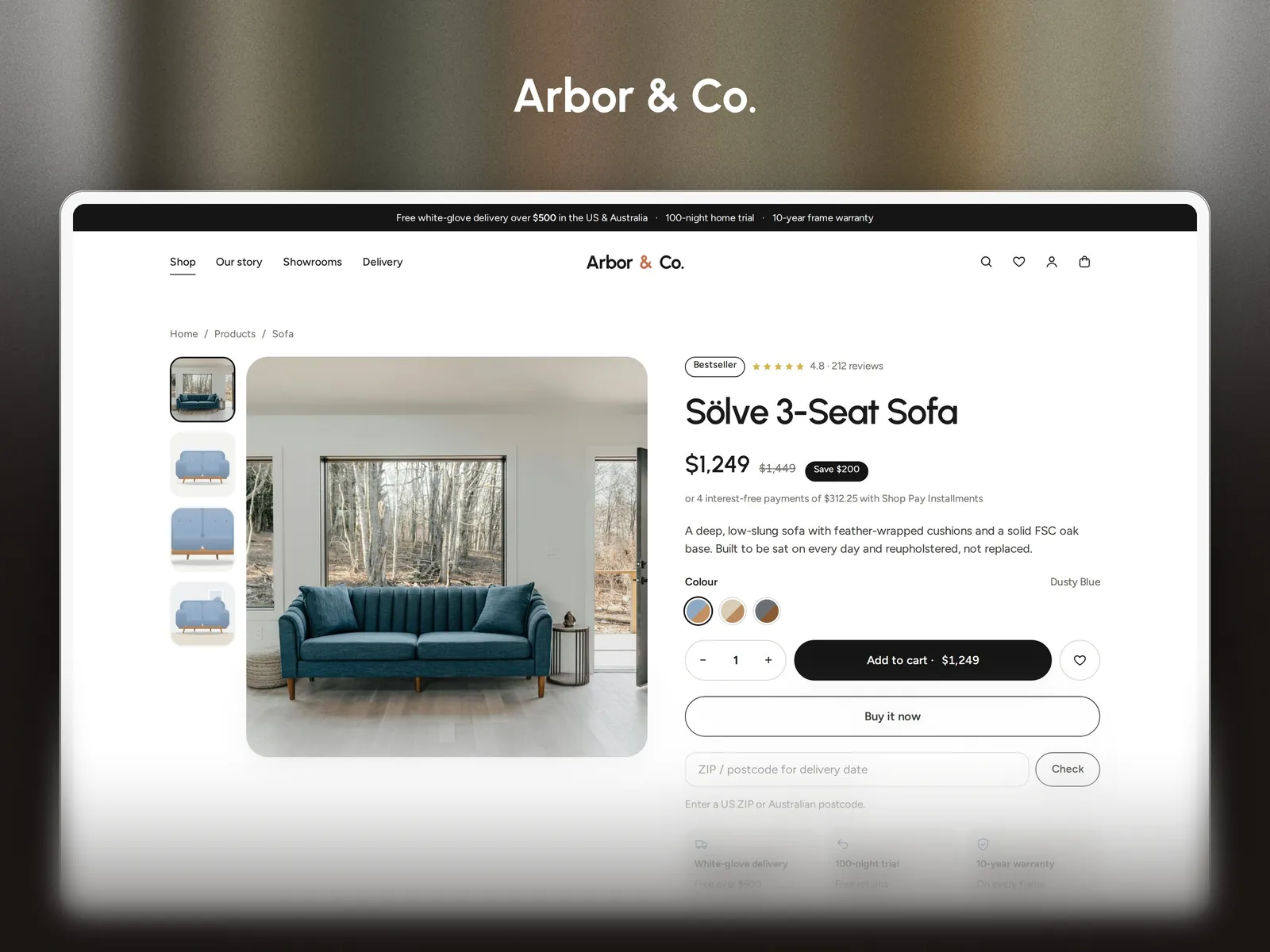 Arbor & Co. — Inner page