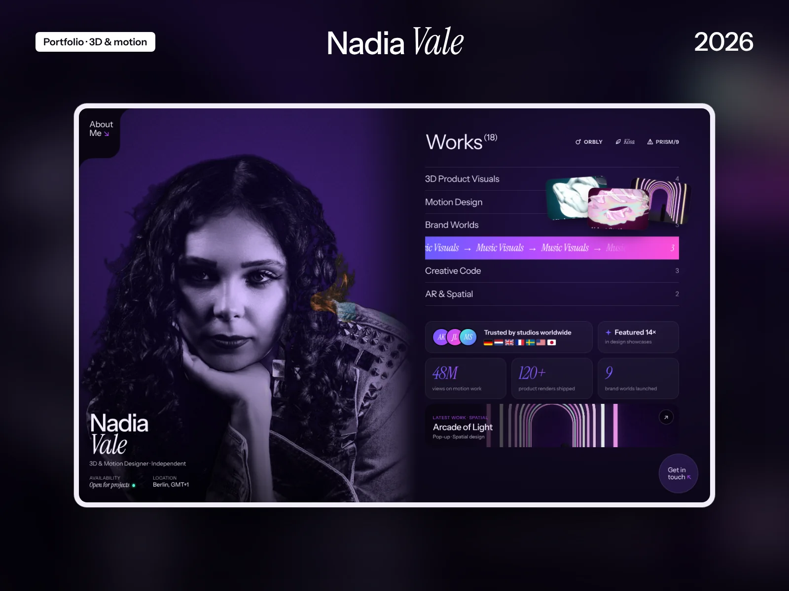 Nadia Vale — Cover