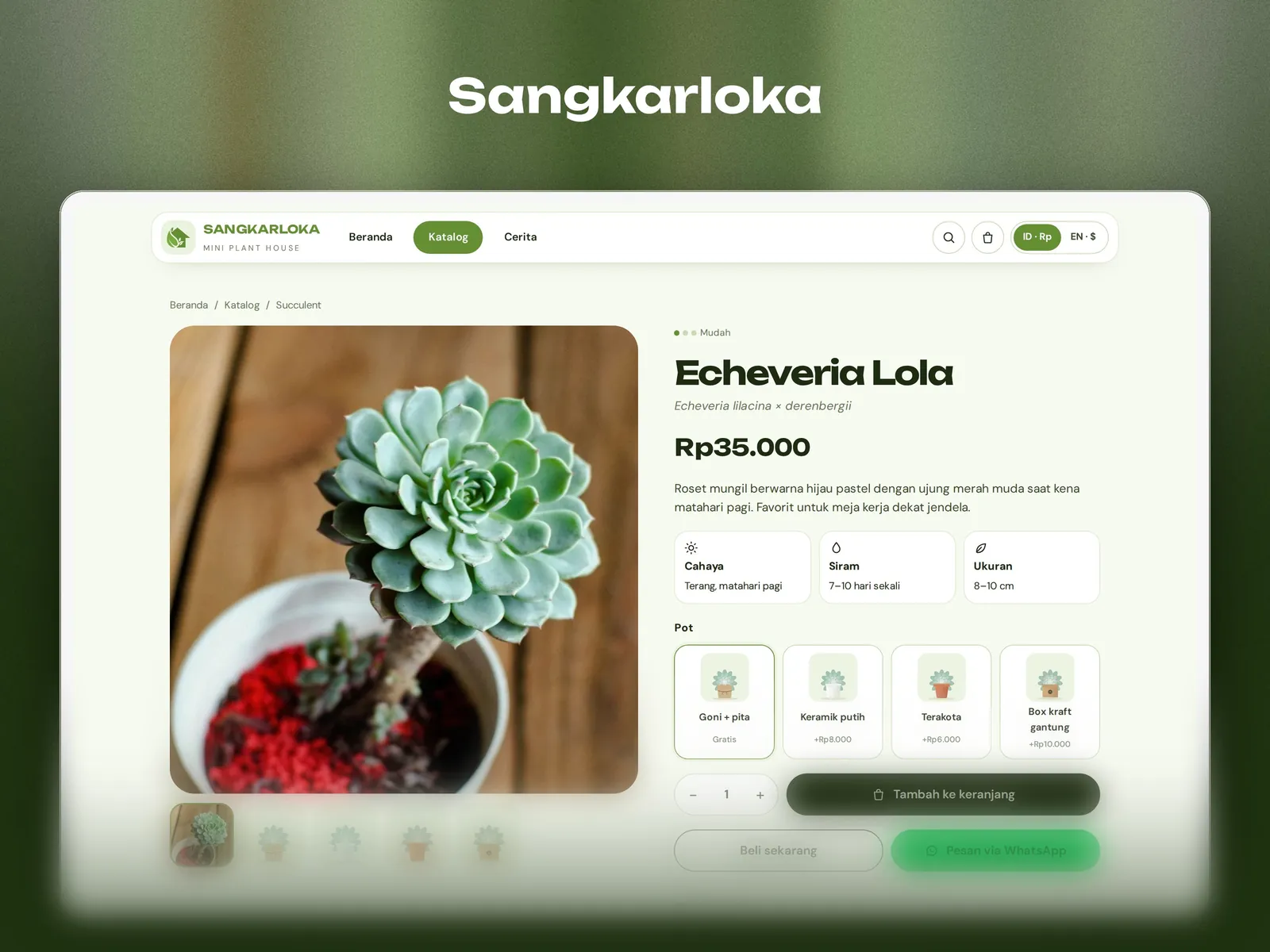 Sangkarloka — Inner page