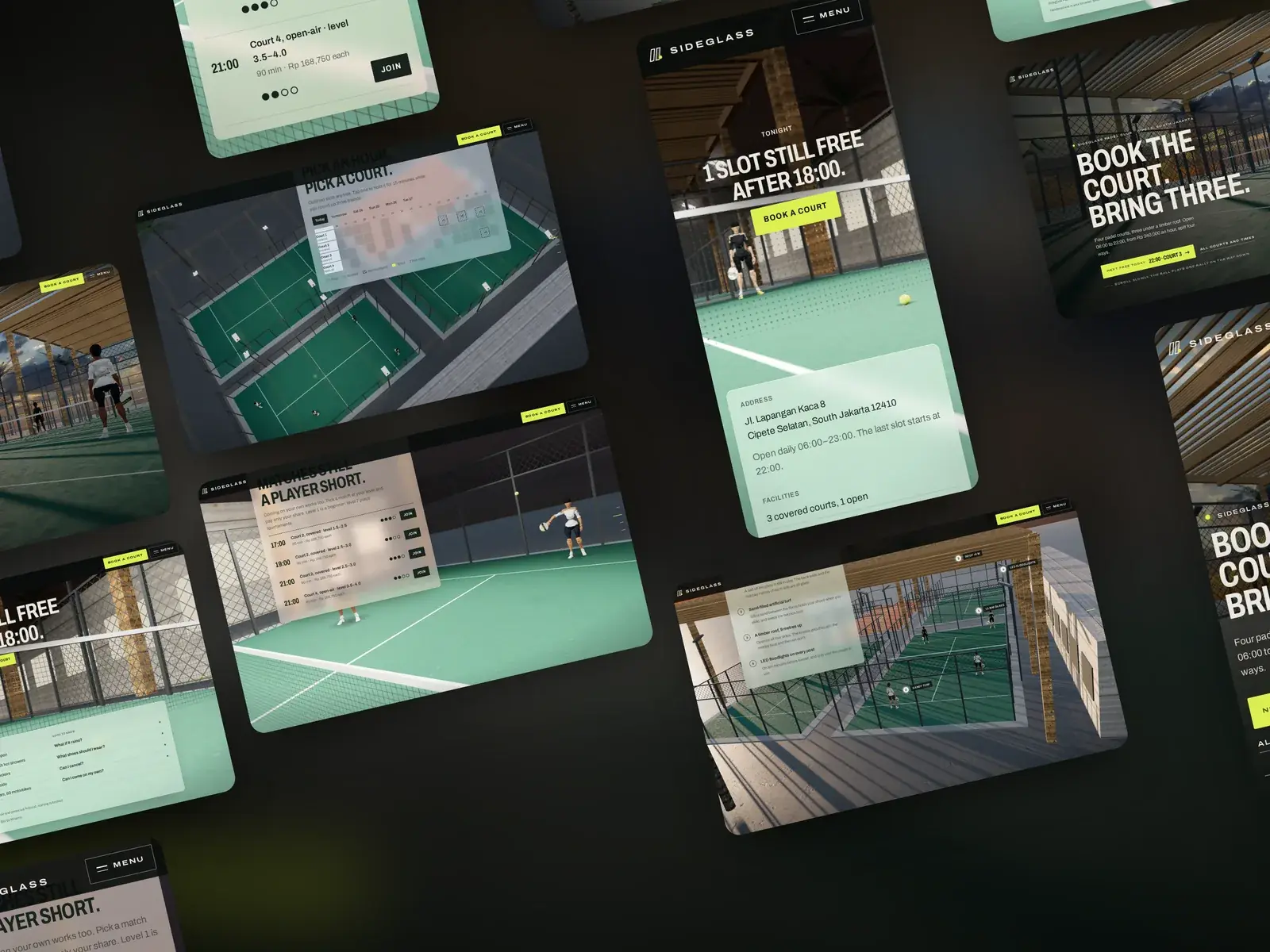 Sideglass — All screens