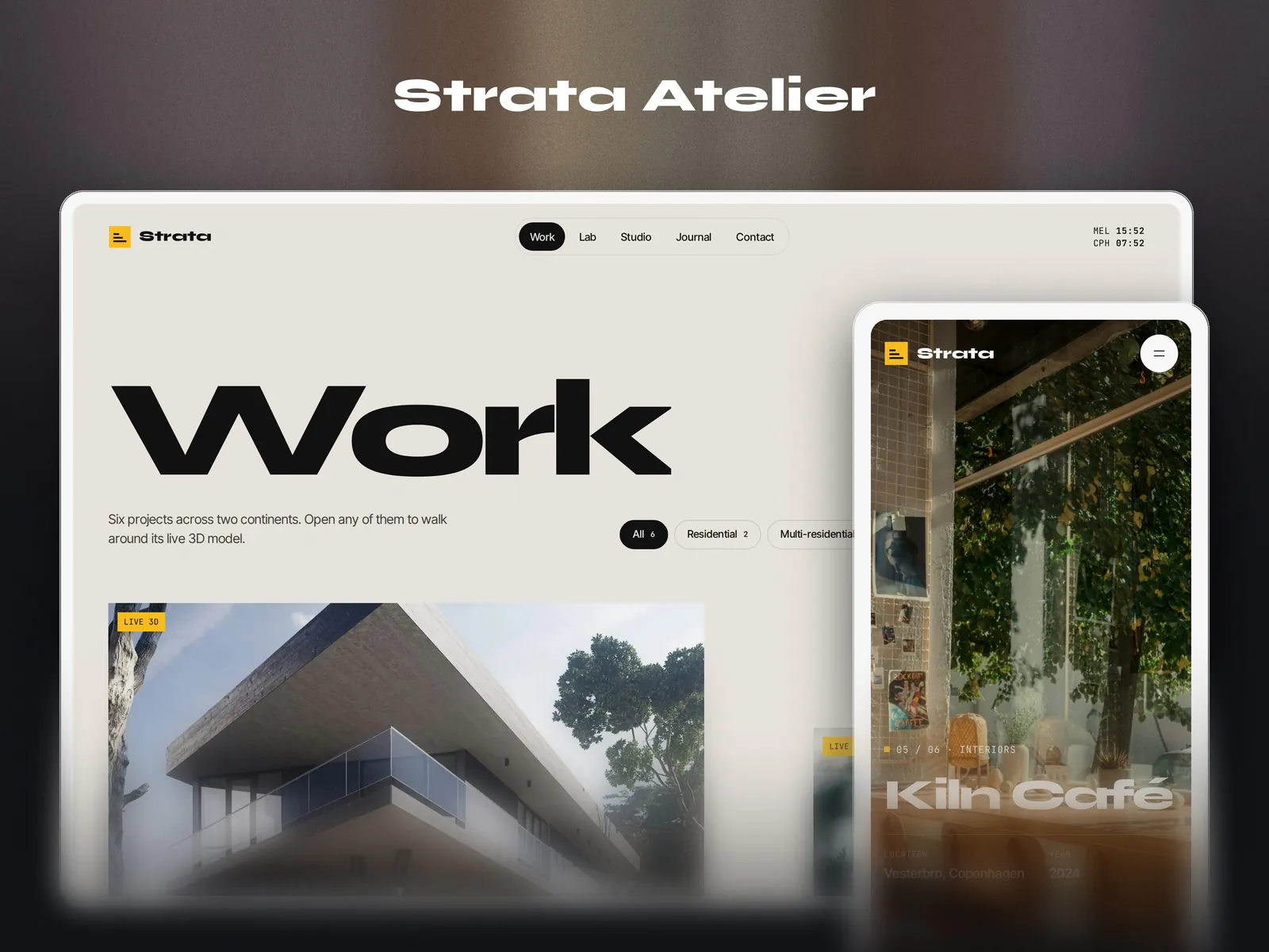 Strata Atelier — Responsive