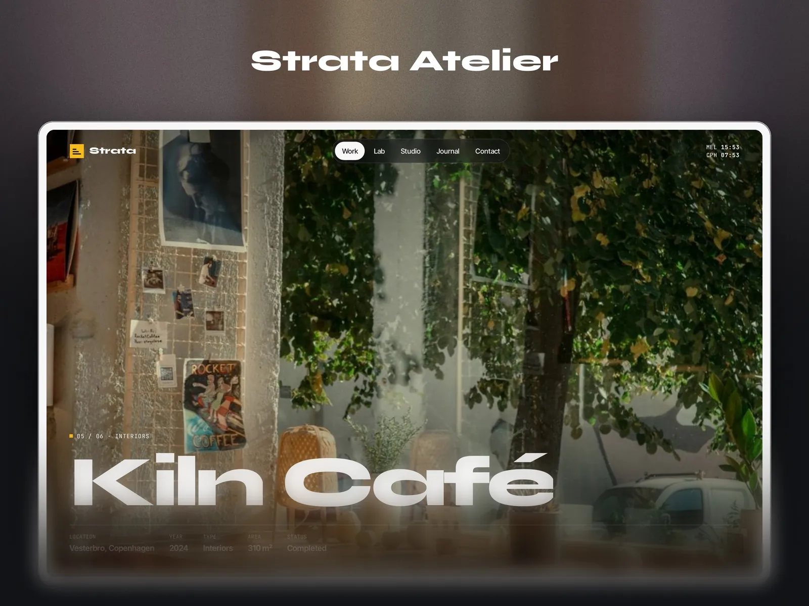 Strata Atelier — Inner page