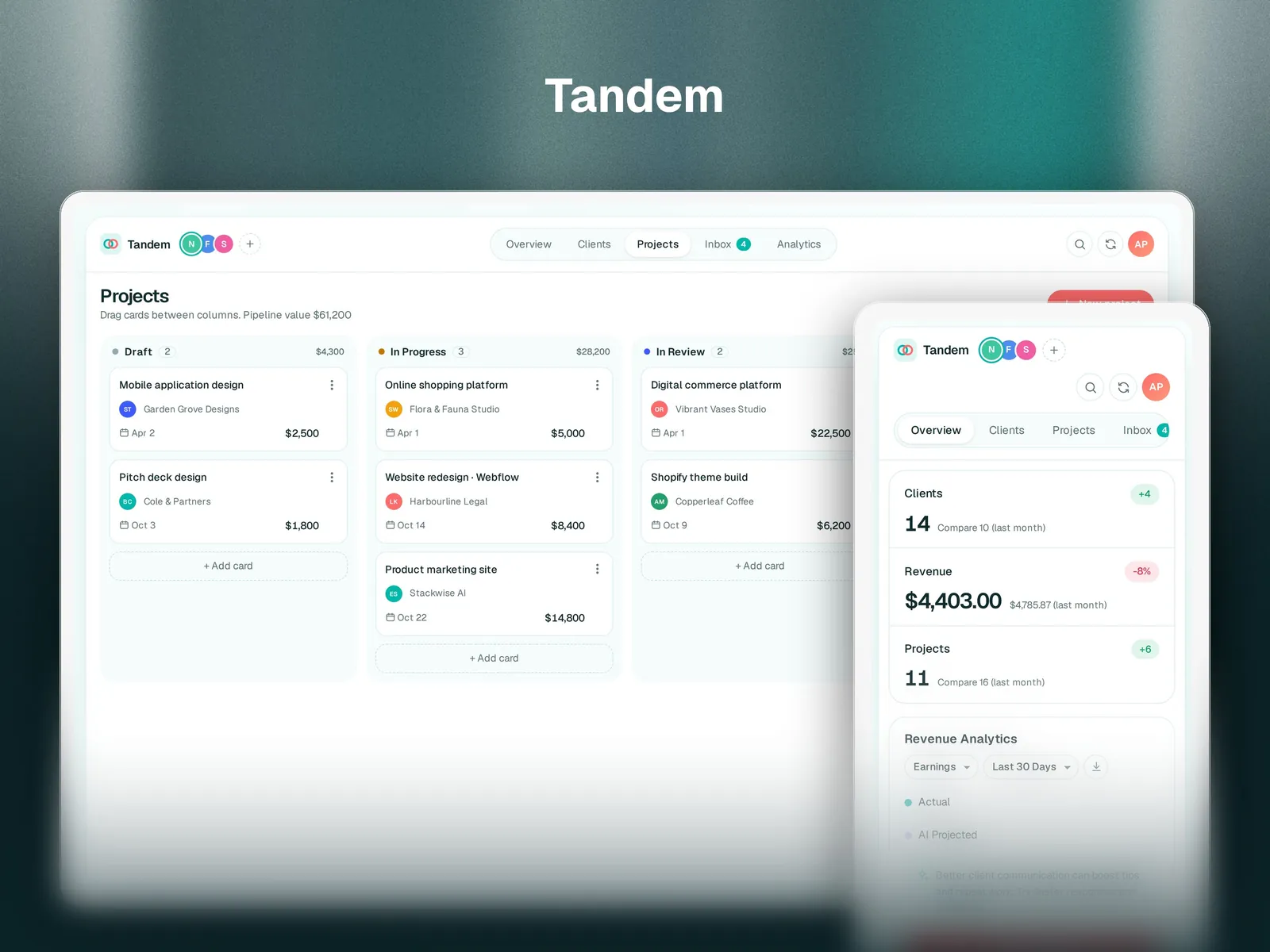 Tandem — Responsive