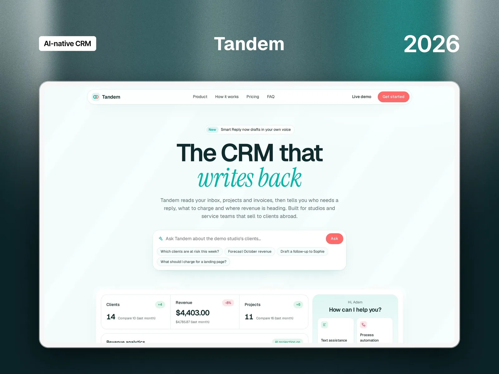 Tandem — Cover