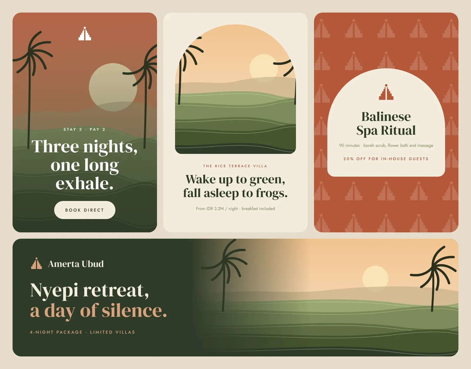 Amerta Ubud ad creatives
