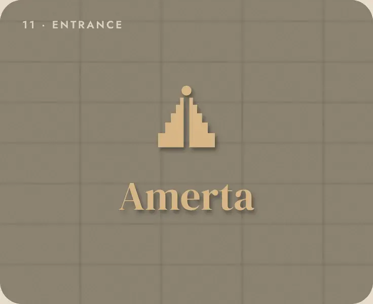 Entrance sign
