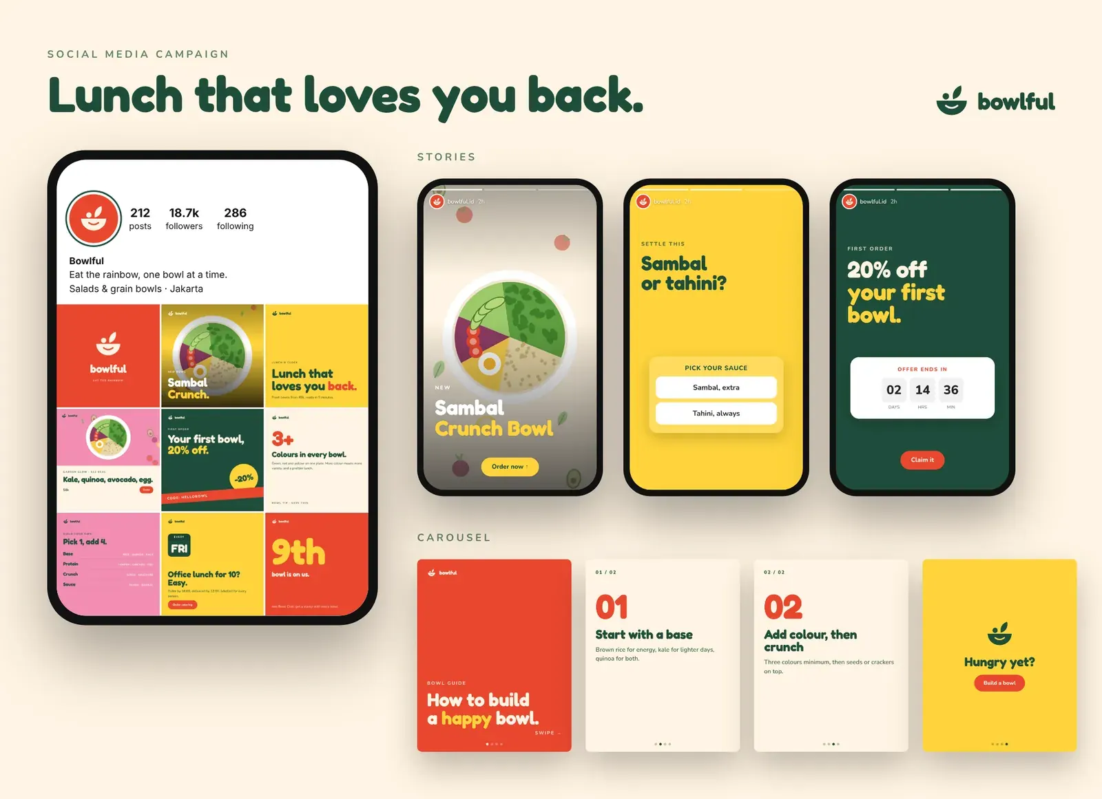Bowlful social campaign