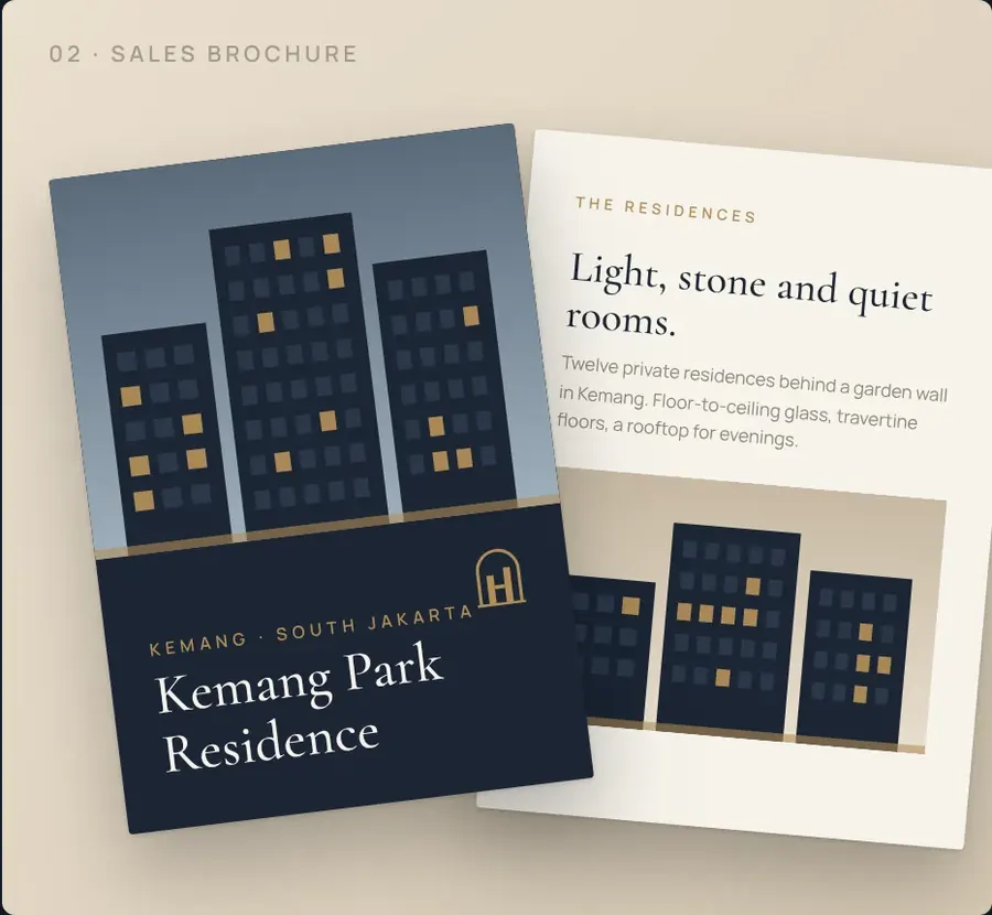Sales brochure