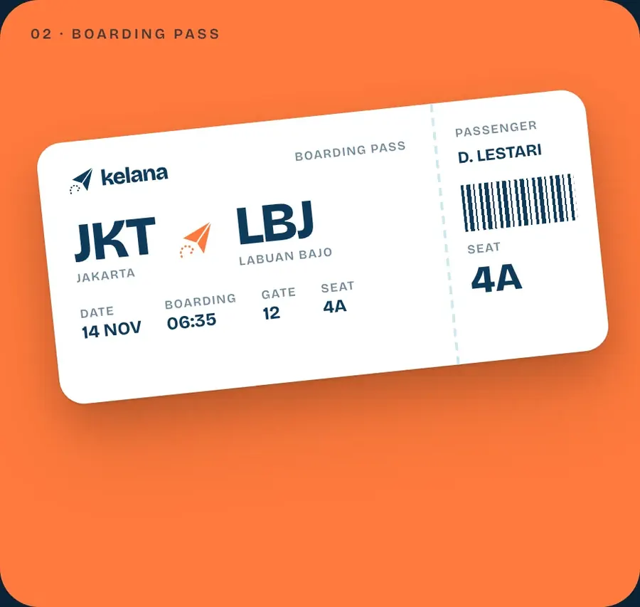 Boarding pass