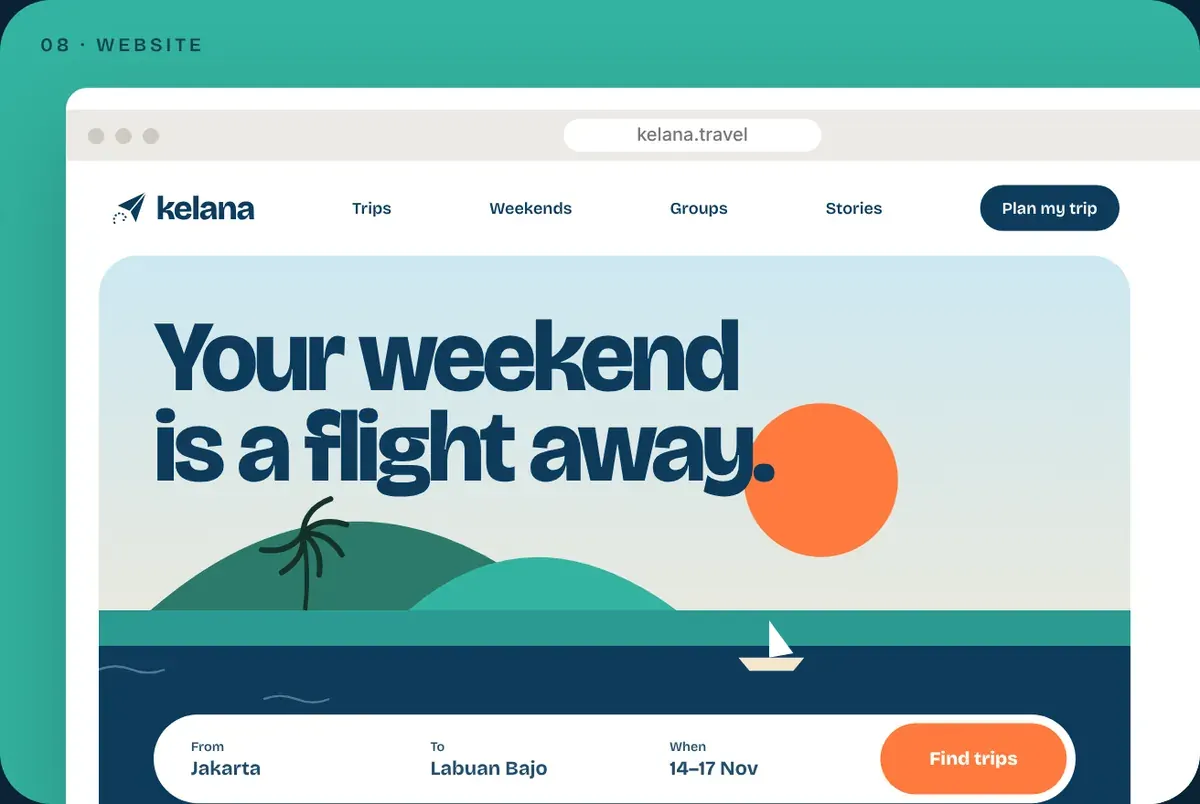 Kelana website