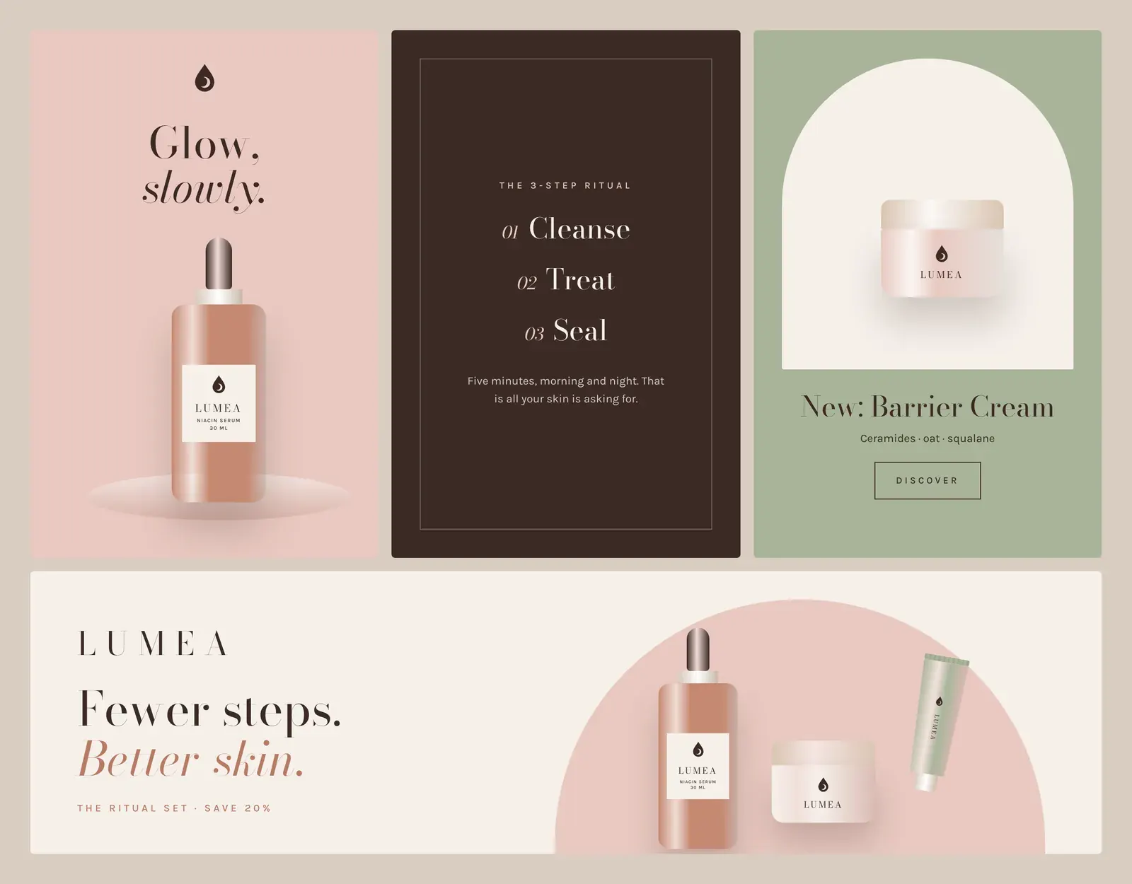 Lumea ad creatives