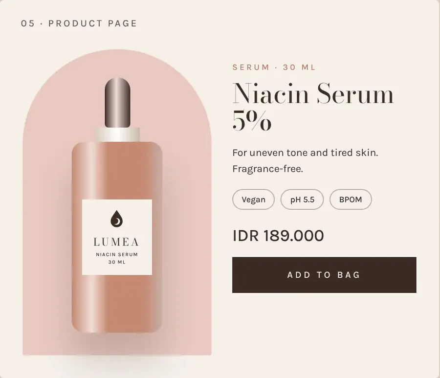 Product page