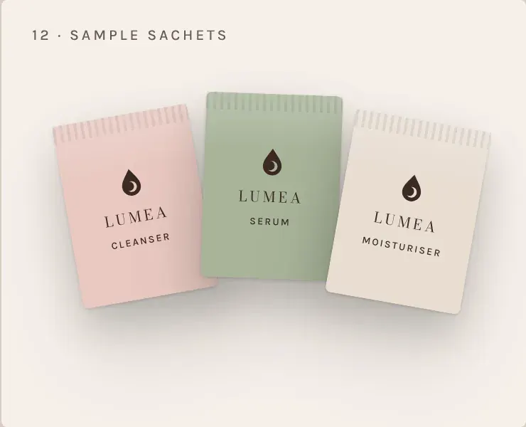 Sample sachets