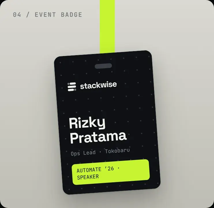 Event badge