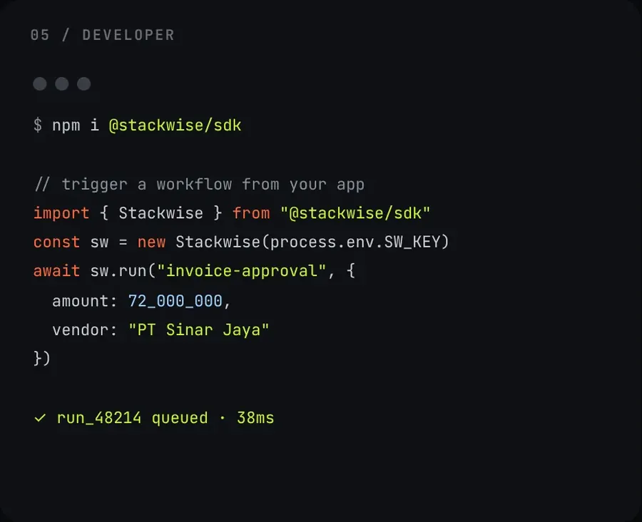 Developer brand