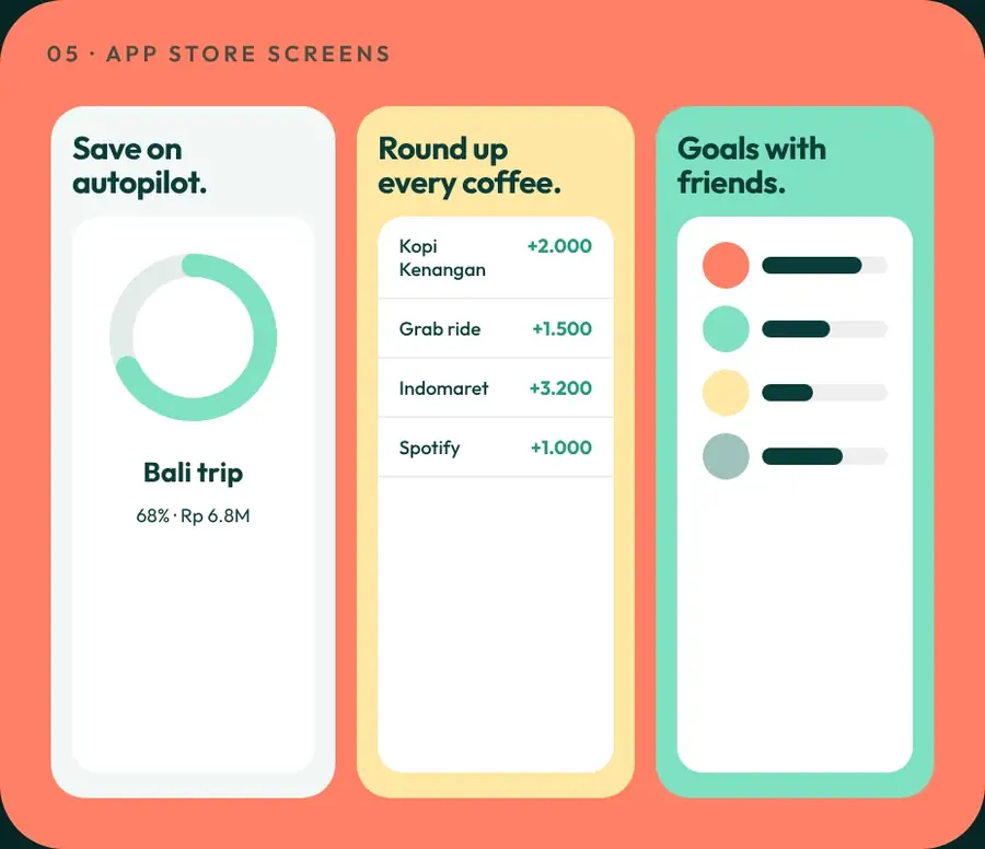 App store screens